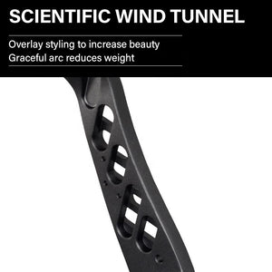 Black SPG F2 Right-Handed Takedown Recurve Bow – 68 Inch Metal Riser with Maple Limbs & Full Archery Set SPG