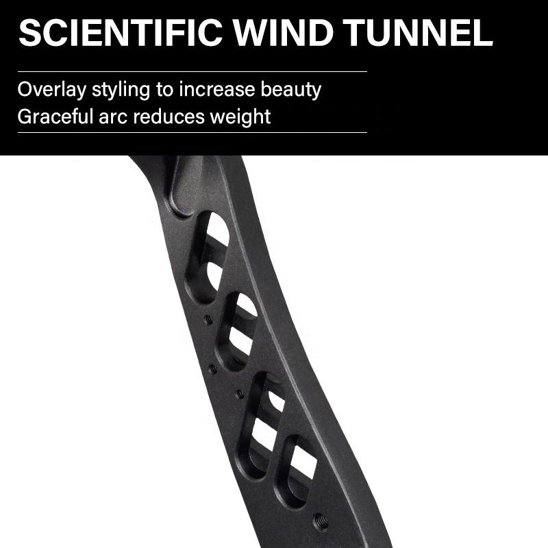 Black SPG F2 Right-Handed Takedown Recurve Bow – 68 Inch Metal Riser with Maple Limbs & Full Archery Set SPG