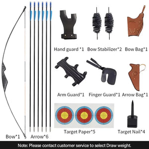 Beige SPG F3 Straight Bow – 105cm Fiberglass Longbow SPG