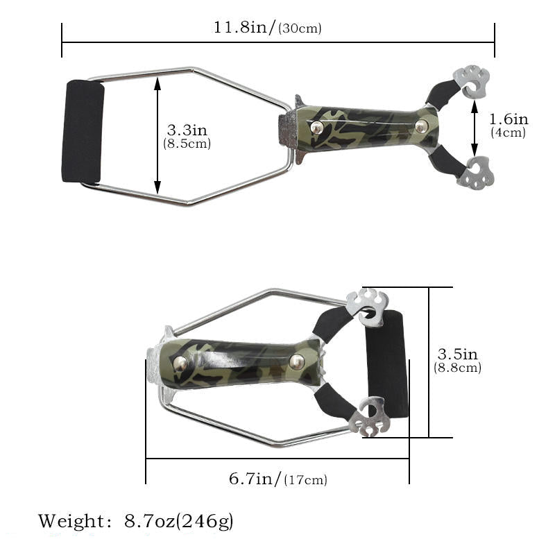 White Smoke FOREST VEIL Wrist Support Slingshot MARKSMAN