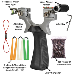 Dark Slate Gray Multifunctional Outdoor Rotatable High Quality Alloy Slingshot INDIAN SLINGSHOT