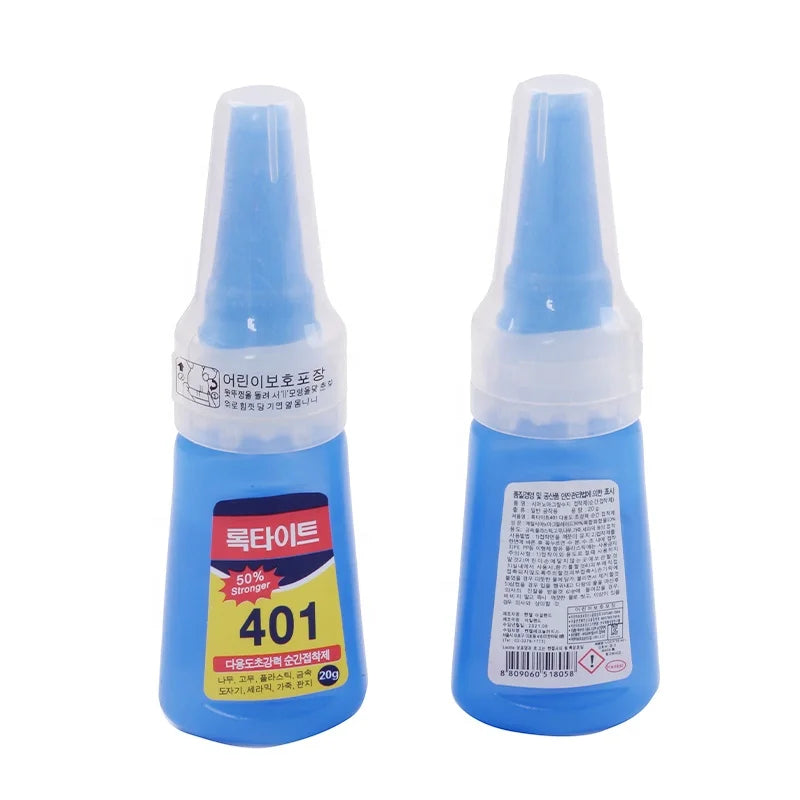 Light Steel Blue SPG Amino Resin Adhesive 20g – Fast Drying Transparent Glue for DIY and Archery SPG