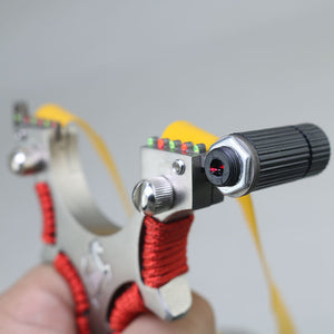 Gray Ferrari Magnetic 2.0 Stainless Steel Slingshot MARKSMAN