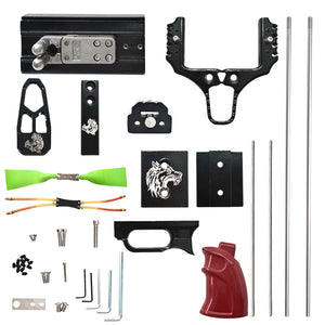 Light Gray Field Wolf Outdoor Fishing Slingshot Precision Target Shooting Slingshot MARKSMAN