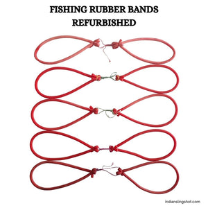 White Smoke Fishing Rubber Bands Refurbished – 5 & 10 Pcs Pack MARKSMAN