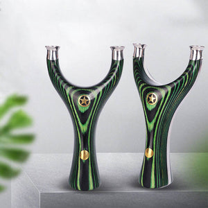 Lavender Five-Star Titanium Steel Slingshot | Vase Mouth Design MARKSMAN