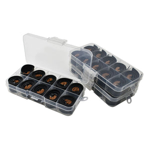 Dark Slate Gray Box of 10 Pieces 0.7mm High-Quality Black Butterfly Slingshot Flat Bands – Slingshot Accessories for Outdoor Games INDIAN SLINGSHOT