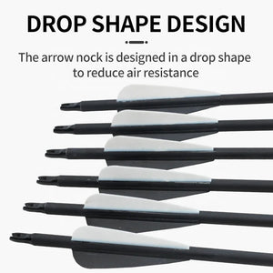 White Smoke SPG Foam Tip Fiberglass Arrow – Safe EVA Archery Tag Arrow 88cm SPG