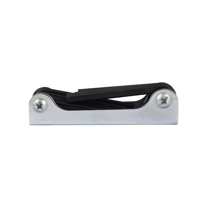 Black SPG Fold-Up Allen Wrench Set – 8-in-1 Archery Tuning Tool SPG