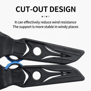 Dark Slate Gray SPG GJ816 Foldable Compound Bow Stand – Portable Rubber ABS Bow Holder SPG