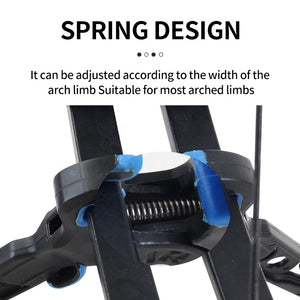 Dark Slate Gray SPG GJ816 Foldable Compound Bow Stand – Portable Rubber ABS Bow Holder SPG