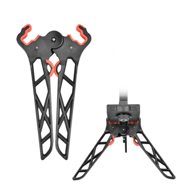 Dark Slate Gray SPG Folding Compound Bow Stand – Lightweight Silicone & ABS Holder SPG