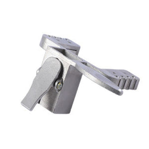 Gray DIY 4-Slot Round Rubber Band | 2-Slot Flat Rubber Band Design | Strong & Durable Foot Pedal Long Rod Bow Head Silver for Slingshot Long Rod Fishing Accessories INDIAN SLINGSHOT