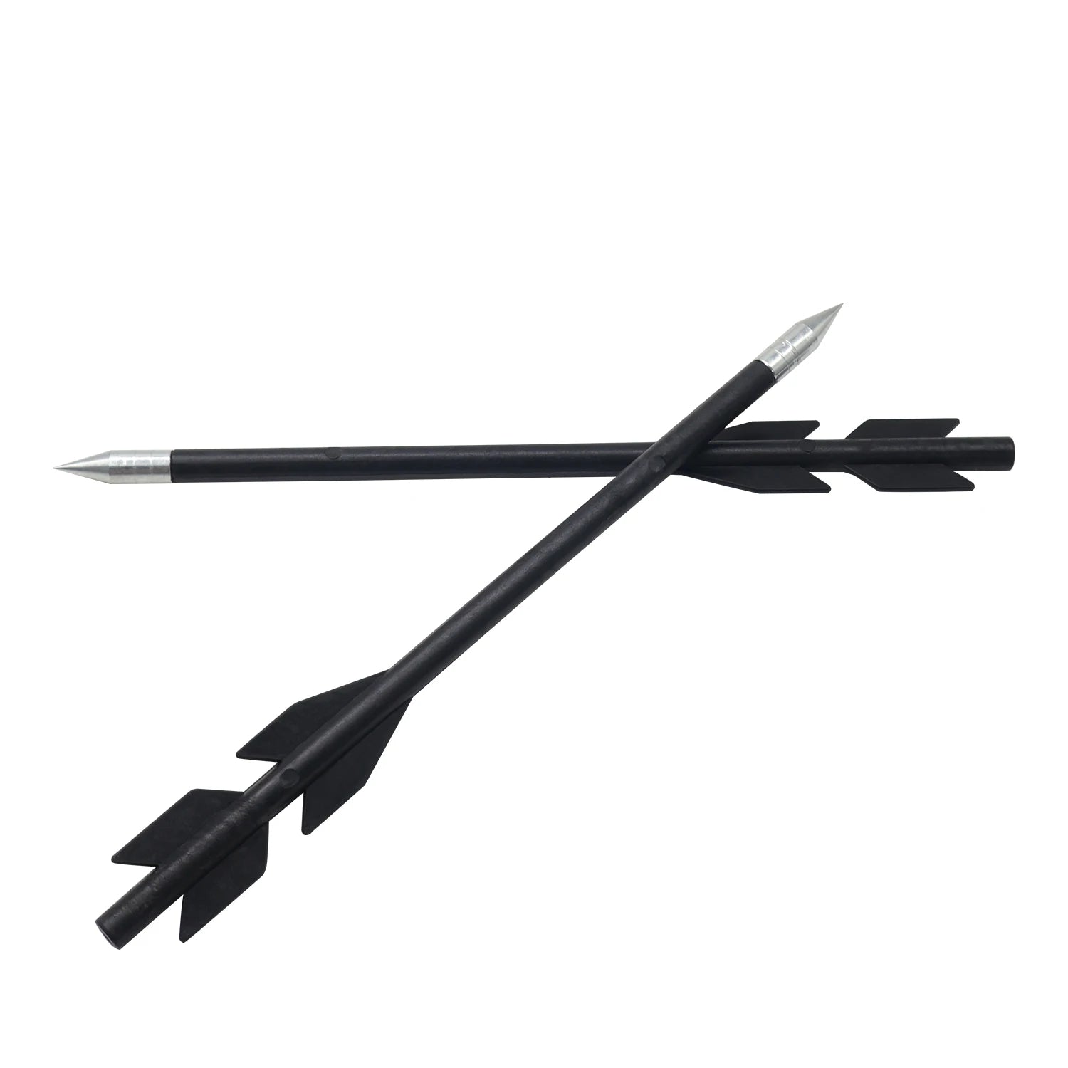 White Smoke Four-Fletch Reinforced Carbon Fiber Arrows for Archery Accessories MARKSMAN