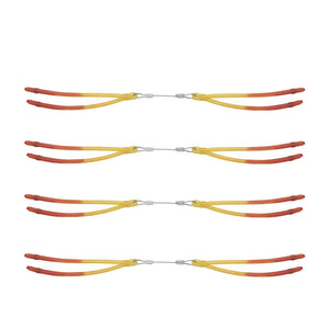 White Smoke GRADIFLEX Gradient Red Replacement Elastic Bands for Slingshot – 38cm MARKSMAN