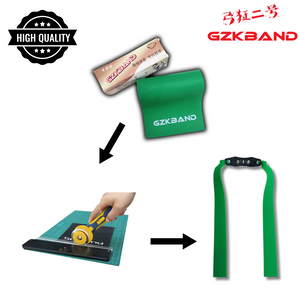 Gray GZK 3-Piece Sample Pack Slingshot Replacement Flat Bands | 20cm Mid Pull Latex Bands | 0.76mm, 0.80mm & 1mm | Durable Natural Latex Slingshot Accessories INDIAN SLINGSHOT