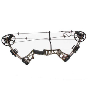 White Smoke Ghost Archery KS01 Beginner's Composite Bow 15-45 lbs Draw Weight RH Composite Bow for Archery Practice and Outdoor Recreation MARKSMAN
