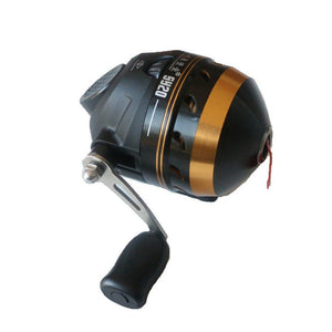 Dark Slate Gray SY20 Dart Wheel Closed Built-In Fishing Reel MARKSMAN