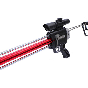 Pale Violet Red Good Quality Precision Shooting Slingshot with Rubber Band For Fishing MARKSMAN