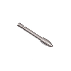 Dark Gray SPG 80 Grain Stainless Steel Arrow Point | 4.2 mm Screw-In Insert Tip SPG