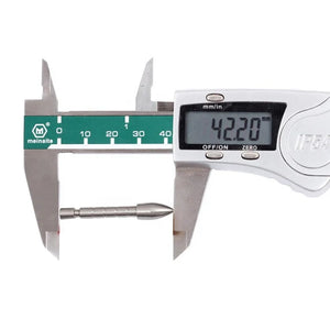 Gray SPG 80 Grain Stainless Steel Arrow Point | 4.2 mm Screw-In Insert Tip SPG