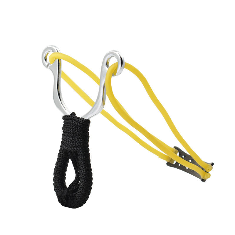 Dark Khaki GripLine Alloy Slingshot MARKSMAN