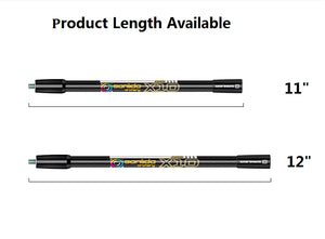 Light Gray Sanlida® Miracle X10 Recurve Bow Stabilizer Side Rod SANLIDA
