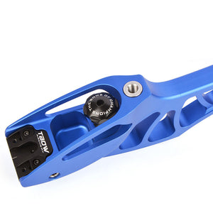 Royal Blue Junxing H7 Recurve Bow Riser for Target Shooting and Games INDIAN SLINGSHOT