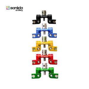 Dark Slate Gray Sanlida® Hero 10 II Compound Bow Double Side V-Bar Quick Disconnect SANLIDA