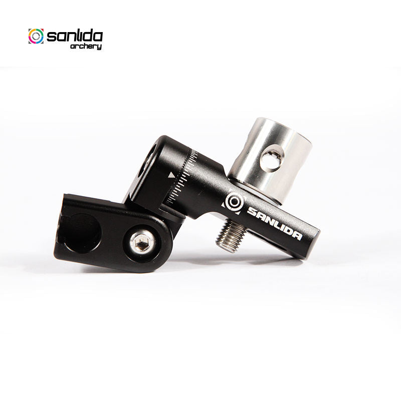 White Smoke Sanlida® Hero 10 II Compound Bow Single Side V-Bar Quick Disconnect SANLIDA