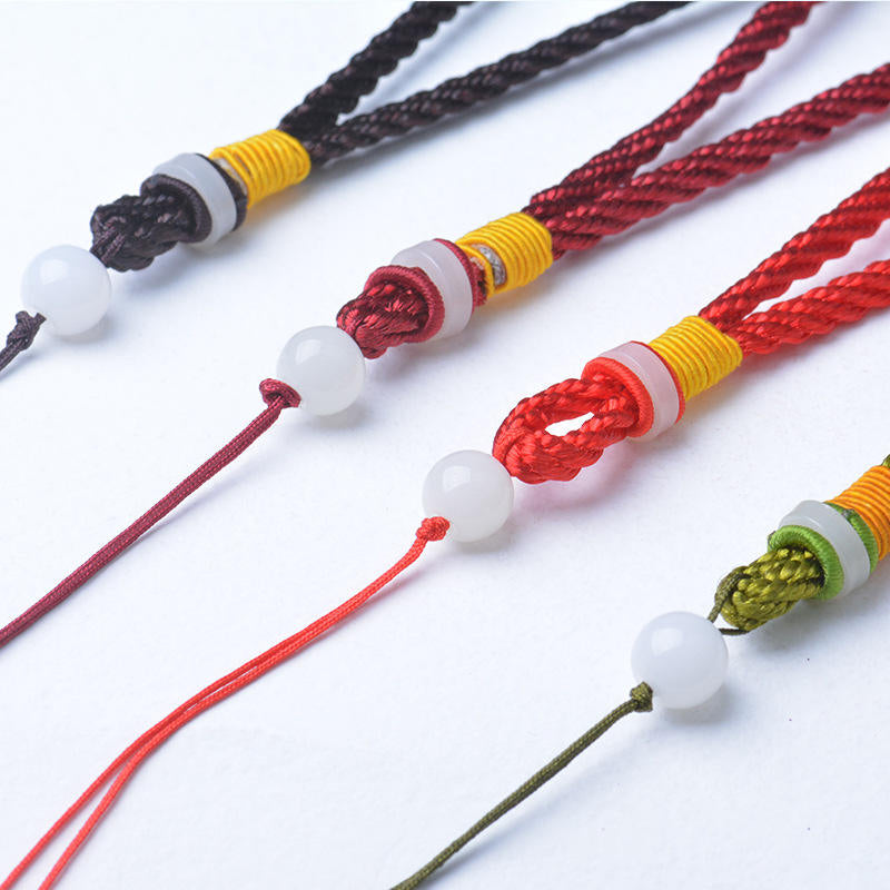 White Smoke Outdoor Slingshot Wrist Lanyard / Hand Rope Pendant MARKSMAN