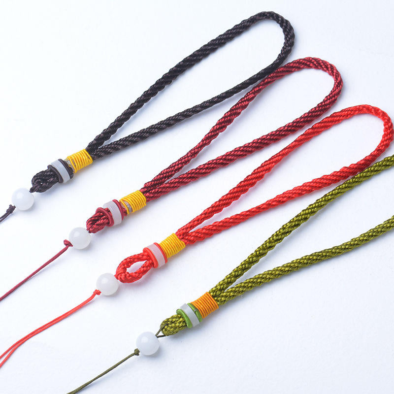 White Smoke Outdoor Slingshot Wrist Lanyard / Hand Rope Pendant MARKSMAN