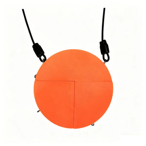 White Smoke TPU Hanging Split Target Set – 4-Piece Resettable Outdoor Practice Targets INDIAN SLINGSHOT