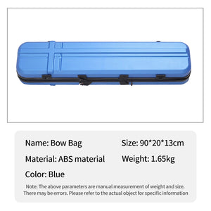 Lavender SPG ABS Hard Recurve Bow Case – Durable Takedown Bow Storage Box SPG