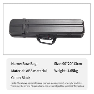 Lavender SPG ABS Hard Recurve Bow Case – Durable Takedown Bow Storage Box SPG