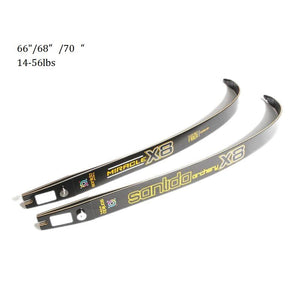 Gray Sanlida® Miracle X8 Recurve Bow (Red Edition) SANLIDA