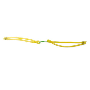 Dark Khaki High Quality Powerful Slingshot Fish Rubber Band Yellow and Orange Outdoor Shooting Slingshot Accessory Tool INDIAN SLINGSHOT