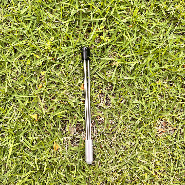 Yellow Green 6M Paralyzer Spear Tip – 8" Long 3-Prong Stainless Steel Spear Head with Protective Cap INDIAN SLINGSHOT