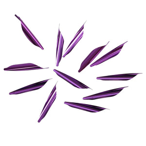 Dark Slate Blue SPG Helix Plastic Feather Vane 1.8 Inch Arrow Fletching 50pcs Box SPG