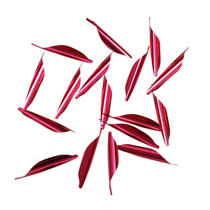 Brown SPG Helix Plastic Feather Vane 1.8 Inch Arrow Fletching 50pcs Box SPG