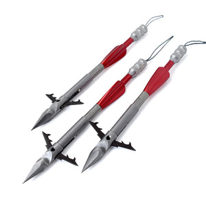 Gray Red Willow Leaf Shark Fishing Dart Set MARKSMAN