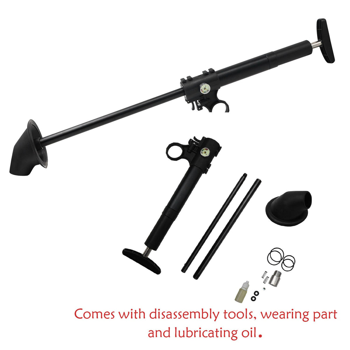 White Smoke DRAIN X High Pressure Pellet Blaster MARKSMAN