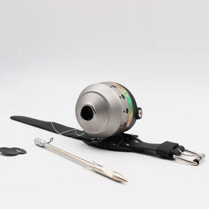 Lavender HH25 Closed Wheel Driven Metal Fishing Reel MARKSMAN