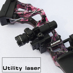 Lavender Bow and Arrow Laser Sight Alloy Bracket INDIAN SLINGSHOT