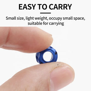 Antique White SPG SP-KM724 Hooded Peep Sight Housing – Aluminum Archery Accessory SPG