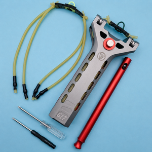 Sky Blue INFII ULTRA PLUS Alloy Slingshot INDIAN SLINGSHOT