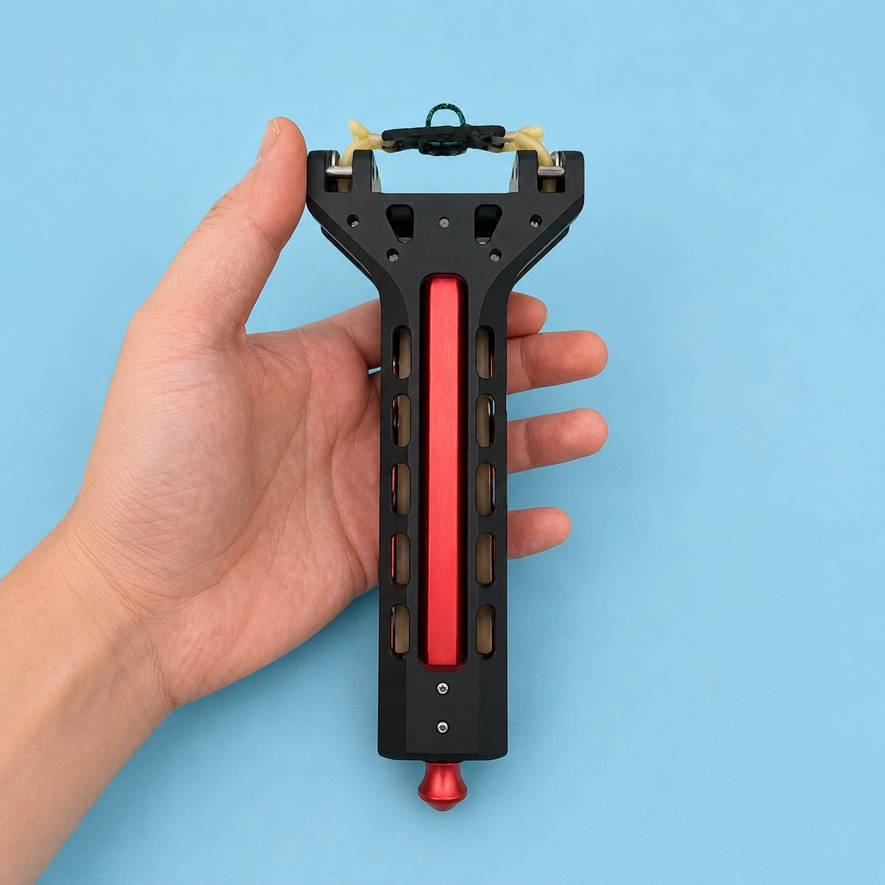 Sky Blue INFII ULTRA PLUS Alloy Slingshot INDIAN SLINGSHOT