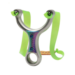 White Smoke IrisCore Pro Stainless Slingshot INDIAN SLINGSHOT