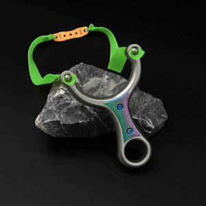 Black IrisCore Pro Stainless Slingshot INDIAN SLINGSHOT