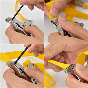 Rosy Brown IronBat RZZU Stainless Steel Slingshot MARKSMAN